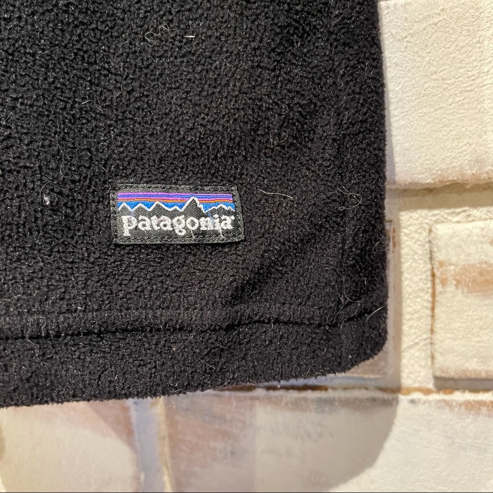Patagonia 1/4 zip black fleece - Picture 4 of 4